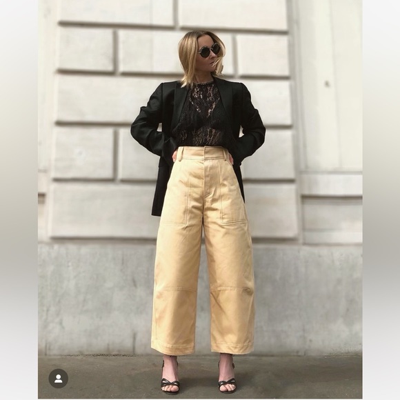 Zara Pants & Jumpsuits Zara Limited Edition Studio Belted Horseshoe